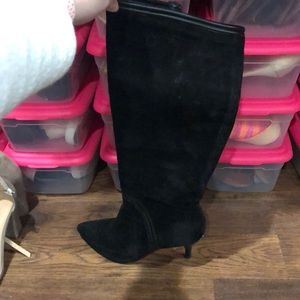 Donald J Pliner suede boots